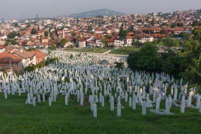 photography locations in Sarajevo - Kovači Cemetery