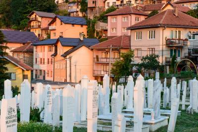Sarajevo photography locations - Alifakovac Cemetery