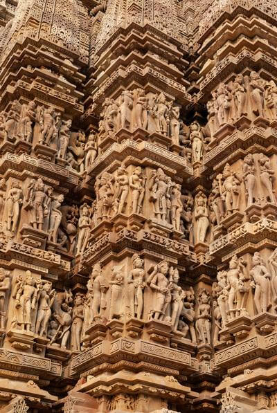 photos of India - Kamasutra temples at Khajuraho