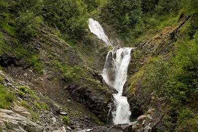 pictures of Mount Rainier National Park - Bloucher Falls