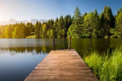 Bavaria instagram spots - Geroldsee Lake Jetty