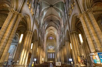 Auvergne Rhone Alpes instagram spots - Interior of the cathedral St-Jean