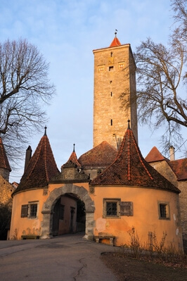 Bayern photography spots - Castle tower and gate, Rothenburg ob der Tauber