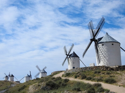 instagram spots in Castilla La Mancha -  The Windmills of Consuegra