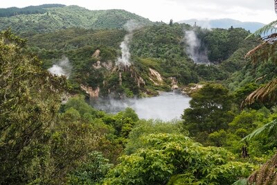 New Zealand instagram spots - Waimangu Volcanic Rift Valley