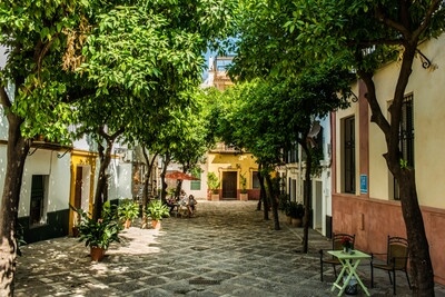 Andalucia photography spots - Barrio Santa Cruz