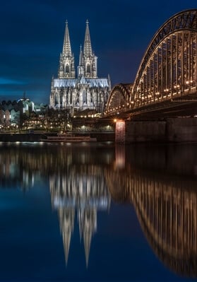 Nordrhein Westfalen photo locations - Cologne Cathedral & Bridge - Classic Viewpoint