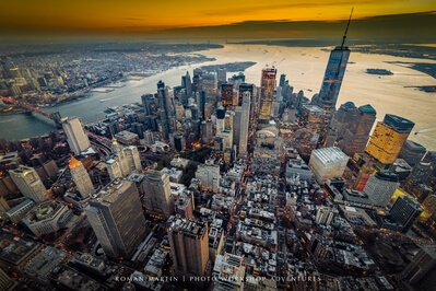 New York photo locations - Flight Over Manhattan