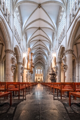 photography locations in Brussels Hoofdstedelijk Gewest - St Michael and St Gudula Cathedral - Interior