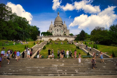 instagram spots in Ile De France - Sacre Coeur, Paris