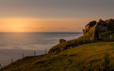 photos of Isle Of Skye - Duntulm Castle at Sunset