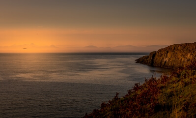 images of Isle Of Skye - Duntulm Castle at Sunset