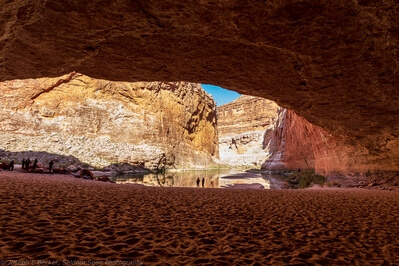 Grand Canyon Rafting Tour photography spots - Redwall Cavern