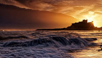 pictures of Northumberland - Bamburgh Castle