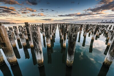 Victoria photo locations - Princes Pier, Melbourne