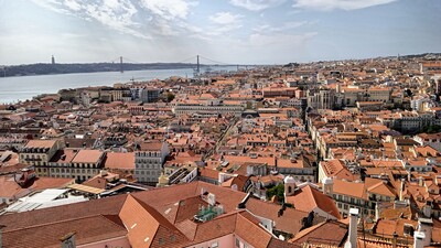 Lisboa instagram locations - View from St George's castle.