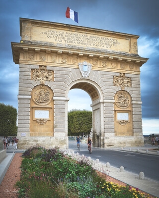 photography spots in Occitanie - Arc de Triomphe, Montpellier