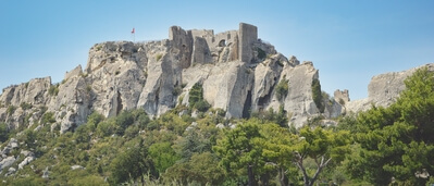 photo locations in Provence Alpes Cote D Azur - Les Baux de Provence - view from the valley