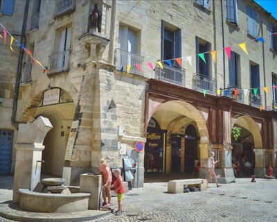 photo spots in Occitanie - Sommières - Jean Jaures Plaza