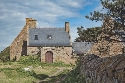 instagram spots in Bretagne - Ile De Brehat - The House