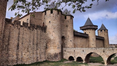 Occitanie photo locations - Carcassonne Castle