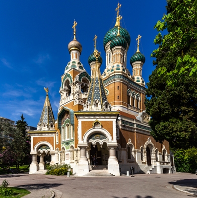 Provence Alpes Cote D Azur photography locations - The Russian Orthodox Cathedral of Saint Nicolas