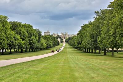 Windsor & Eton photography spots - Windsor Castle from The Long Walk