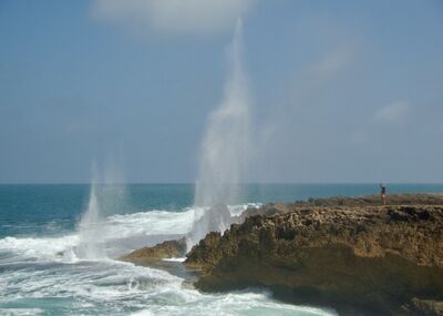 photography spots in Australia - Point Quobba Blowholes
