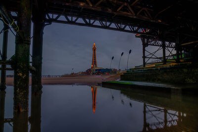photography locations in England - Views of Blackpool Tower