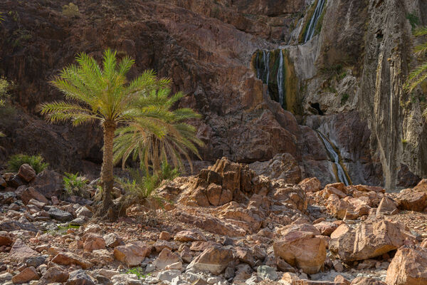 One of the waterfalls at Socotra