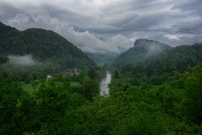 Slovenia instagram spots - Kolpa River View near Mirtoviči
