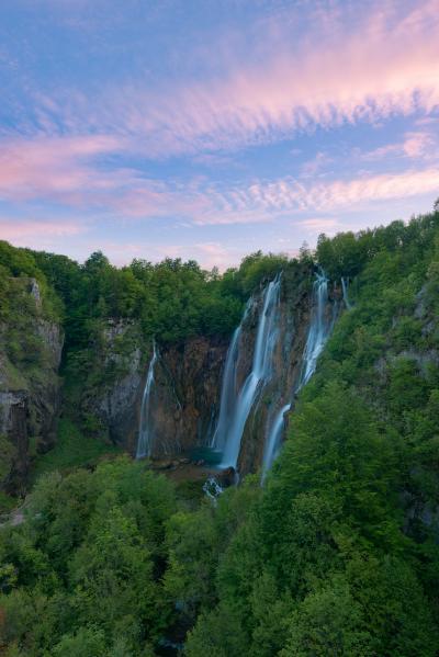 photos of Plitvice Lakes National Park - Sastavci Falls