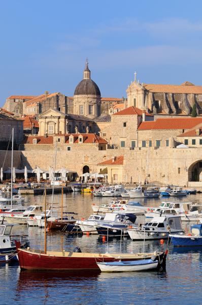 pictures of Dubrovnik - Old Harbour View