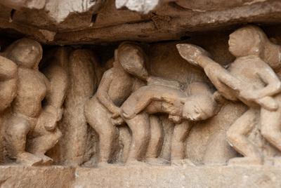 Picture of Kamasutra temples at Khajuraho - Kamasutra temples at Khajuraho