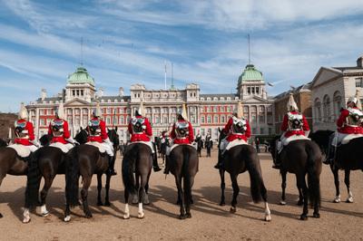 Image of Changing The Queen's Life Guard - Horse Guards Parade - Changing The Queen's Life Guard - Horse Guards Parade