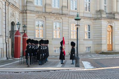 Picture of Amalienborg - Change of Guards - Amalienborg - Change of Guards