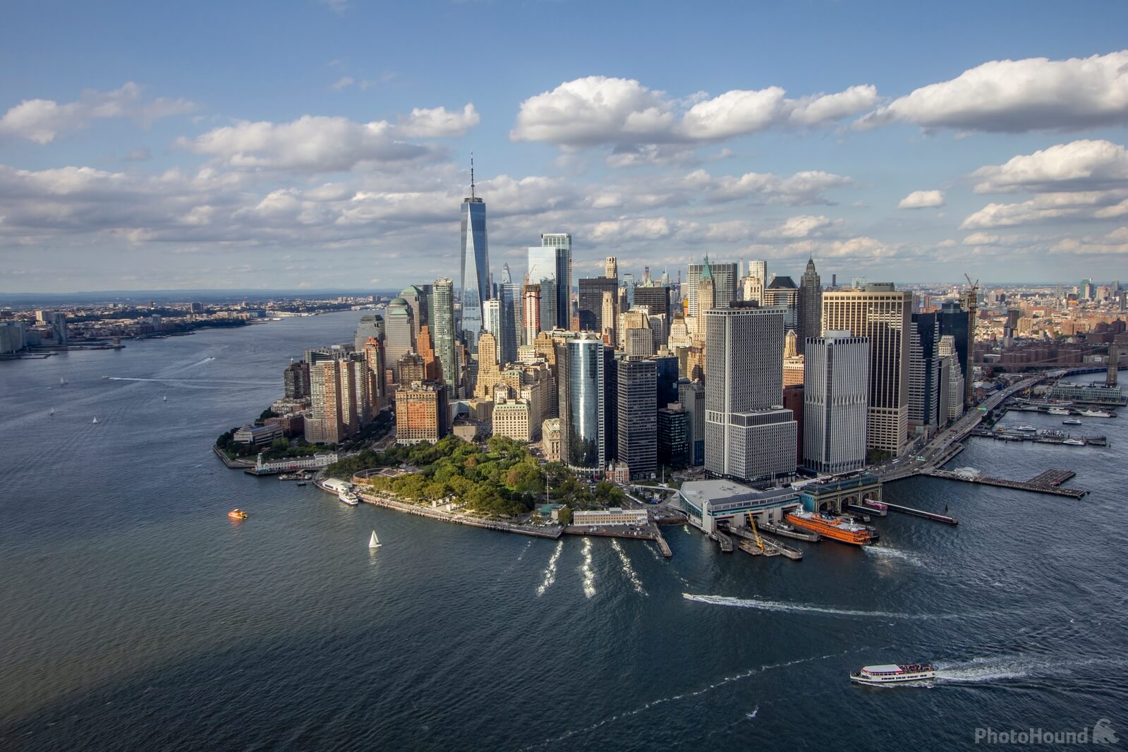 Image of New York Skyline - Helicopter Flight by Ross Hicks