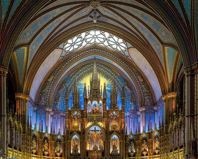 Communaute Urbaine De Montreal photography spots - Notre Dame Basilica