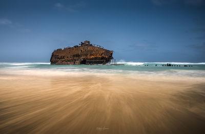 Boa Vista instagram spots - Shipwreck of the Cabo Santa Maria