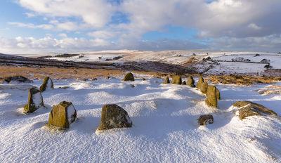 Devon photo locations - Nine Maidens Stone Circle (Dartmoor)