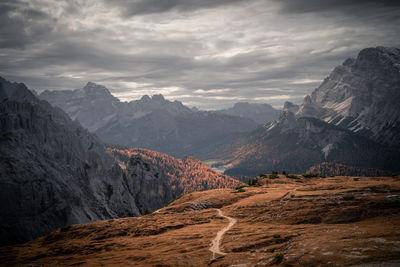photography spots in The Dolomites - View from Start of the Tre Cime Hike