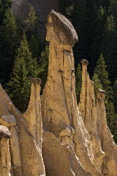 photo spots in The Dolomites - Earth Pyramids of Platten