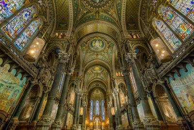 Photo of Interior of the basilica of Fourviere - Interior of the basilica of Fourviere