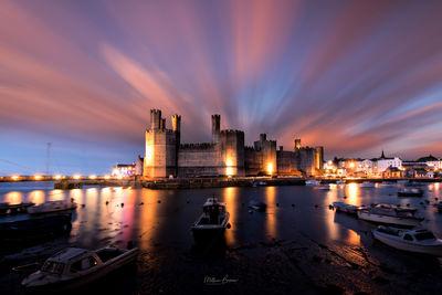 photography locations in North Wales - Caernarfon Castle - Riverside View