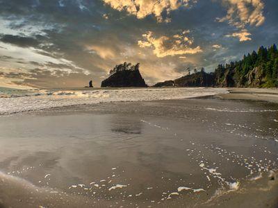 images of Olympic National Park - Second Beach