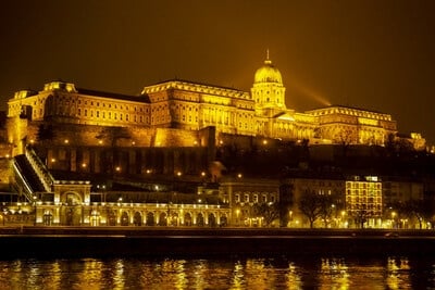 Photo of Hungarian Parliament at Night (River Cruise) - Hungarian Parliament at Night (River Cruise)