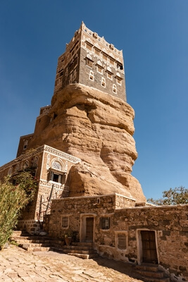 photography locations in Yemen - Stone house (Dar Al Hajar)