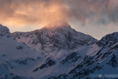 Julian Alps in winter