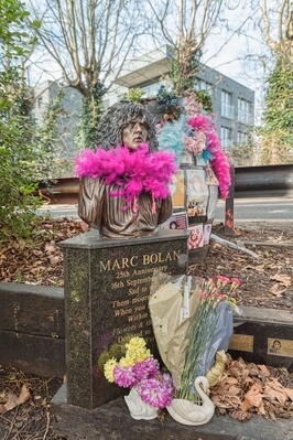 Image of Marc Bolan Shrine - Marc Bolan Shrine