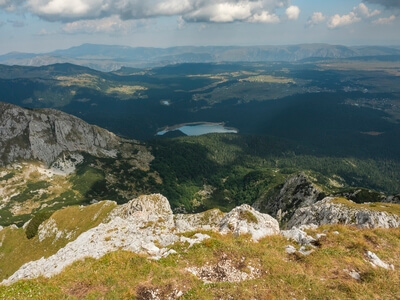 Summit of Savin Kuk looking towards Crno Jezero